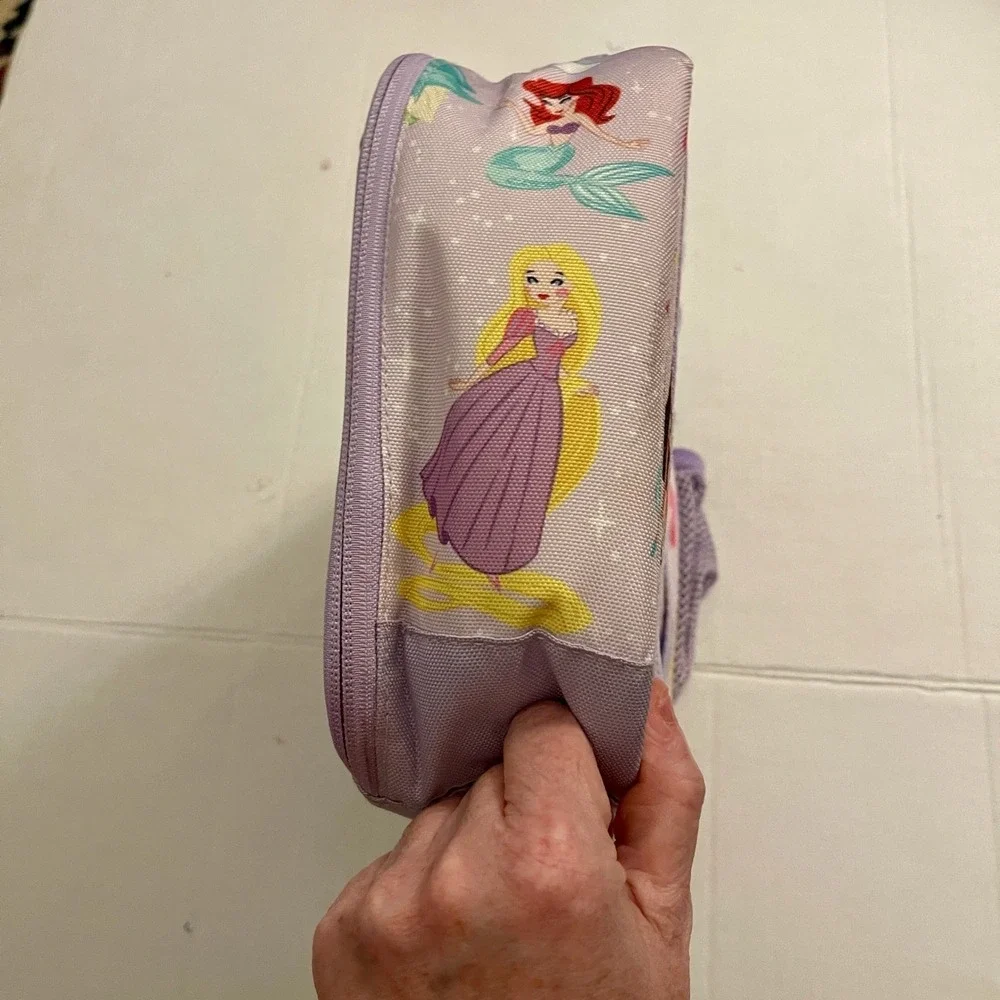 Disney Princess Purple Cold Pack Lunch Box Pottery Barn Kids Slight Defect
